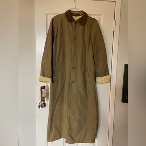 Vintage Brandon Thomas reversible chore/barn trench coat Size M